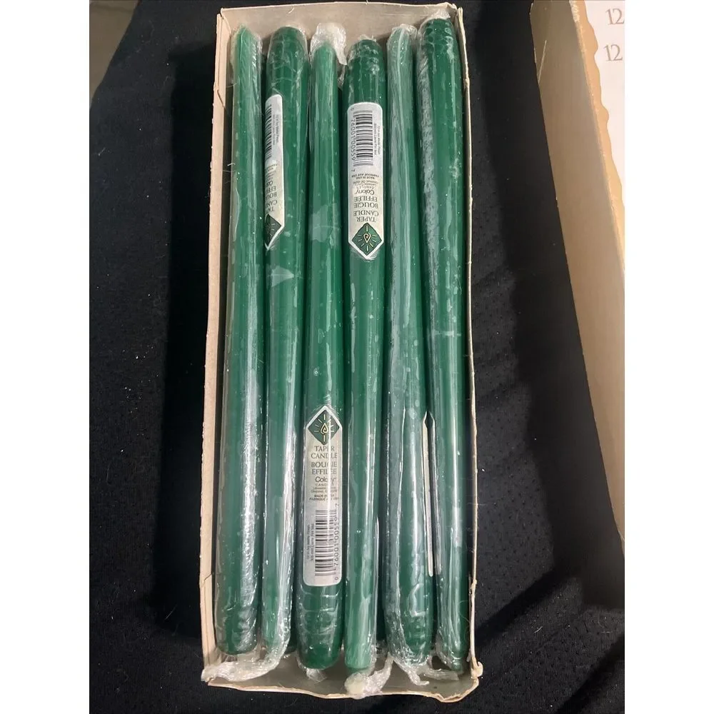 (12) VINTAGE Ivy Green Tapered‎ 12